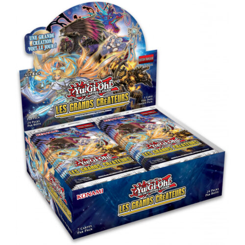 Yu-Gi-Oh! - Konami Boite de - 24 Boosters Le Grand Créateur (Français)