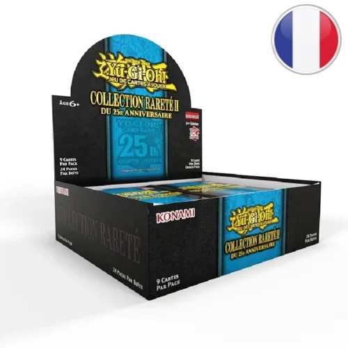 Yu-Gi-Oh! - Konami Boite de - 24 Boosters Collection Rareté 25e anniv (Français)