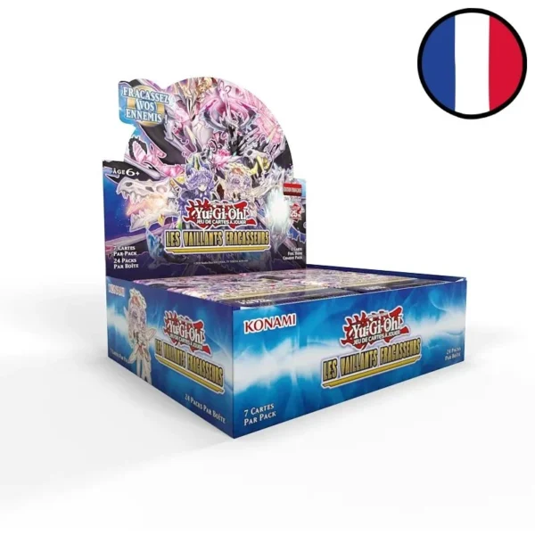 Yu-Gi-Oh! - Konami Boite de - 24 Boosters Les Vaillants Fracasseurs (Français)