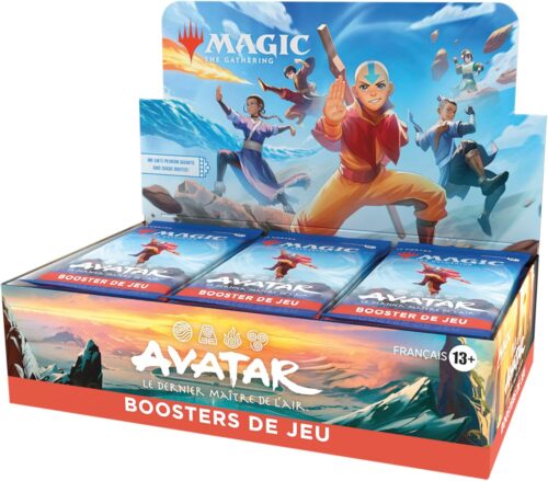 Magic The Gathering - Wizards of the Coast Boite de - AVATAR, le dernier maitre de l'air - 30 Boosters de Jeu (Français)