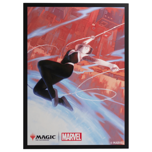 Magic The Gathering - Gamegenic Sleeves - Magic: The Gathering - Spider-Man Art SLEEVES (x105) - Spider-Gwen