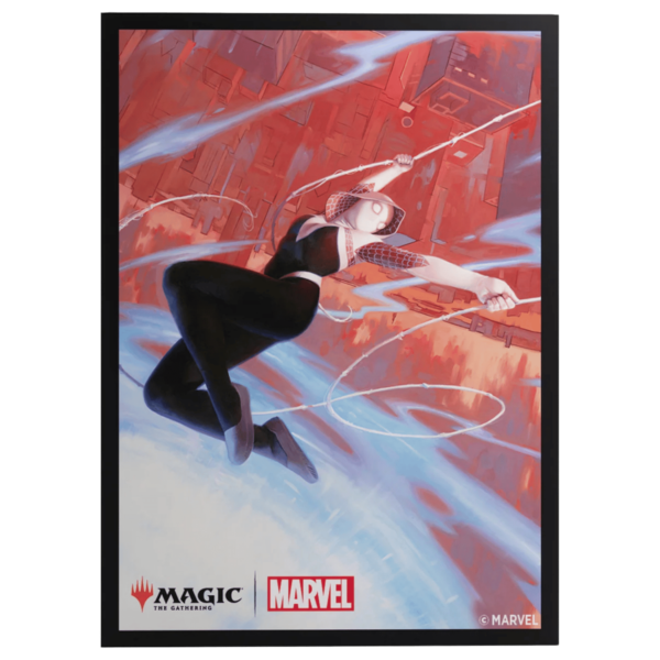 Magic The Gathering - Gamegenic Sleeves - Magic: The Gathering - Spider-Man Art SLEEVES (x105) - Spider-Gwen