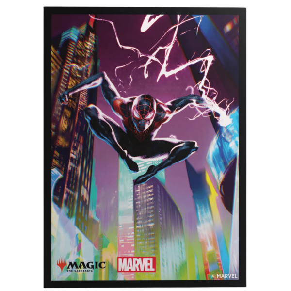 Magic The Gathering - Gamegenic Sleeves - Magic: The Gathering - Spider-Man Art SLEEVES (x105) - Miles Morales