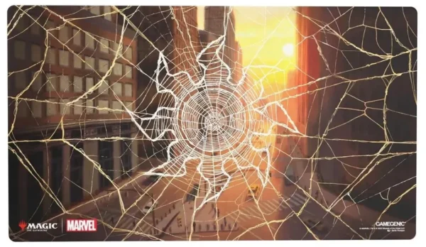 Magic The Gathering - Gamegenic Tapis de Jeu - illustré Magic: The Gathering - Spider-Man Playmat - PLAINS