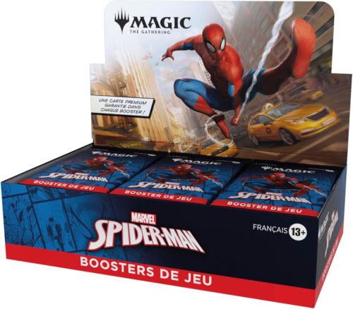 Magic The Gathering - Wizards of the Coast Boite de - 30 Boosters Marvel’s Spider-Man - 30 Boosters de Jeu (Français)