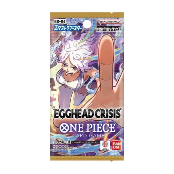 One Piece Card Game - 1 Extra Booster Egghead Crisis [EB-04] (version japonaise).