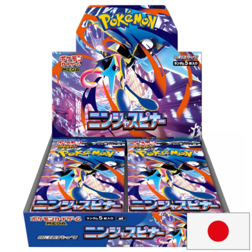 Pokémon M4 Ninja Spinner – Display 30 Boosters (Japonais)