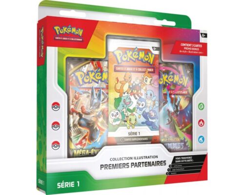 Pokémon - Collection Illustration Premiers Partenaires Série 1 - FR