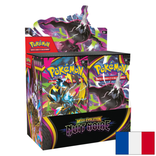 Pokémon - 1 Display ME05 Nuit  Noire FR