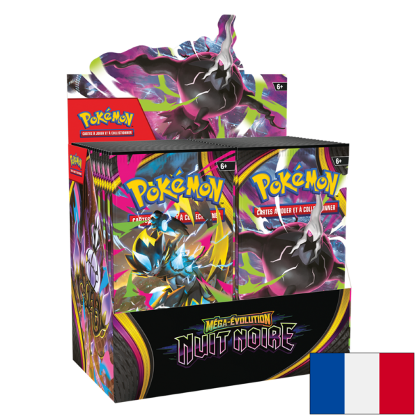 Pokémon - 1 Display ME05 Nuit  Noire FR